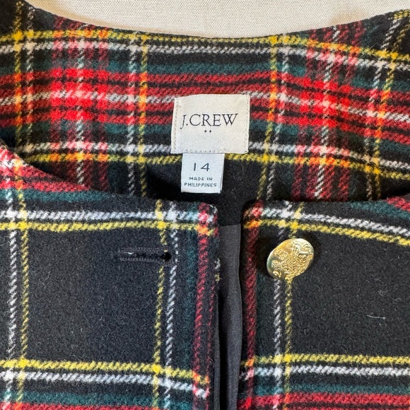J. Crew Stewart Tartan Wool-Blend Blazer - Picture 5 of 11